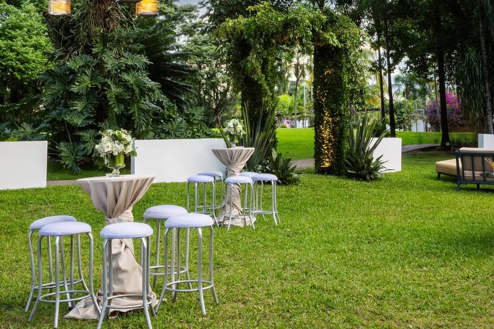 Garden wedding