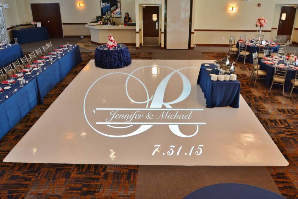 Custom Floor Gobo