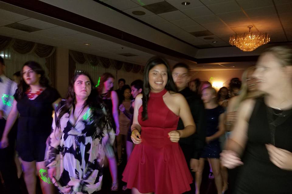 Having fun