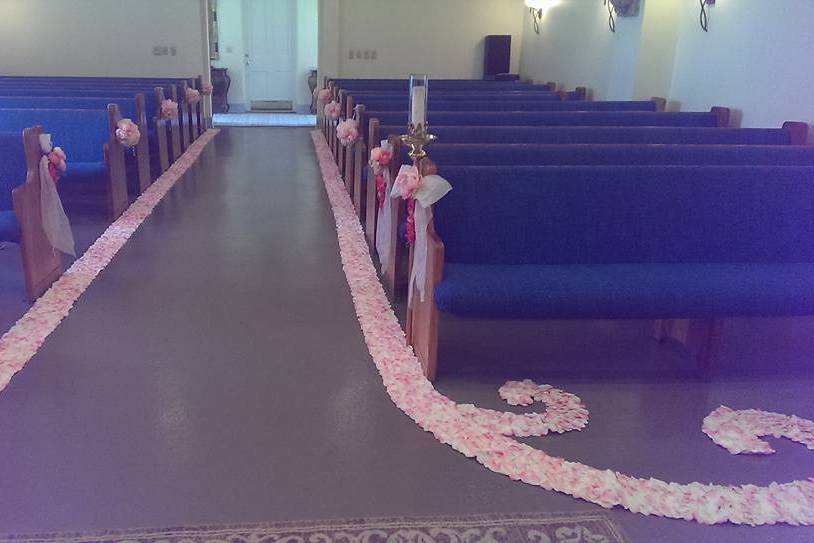 Dressing up the chapel