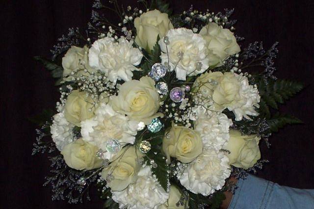 Soft white bouquet