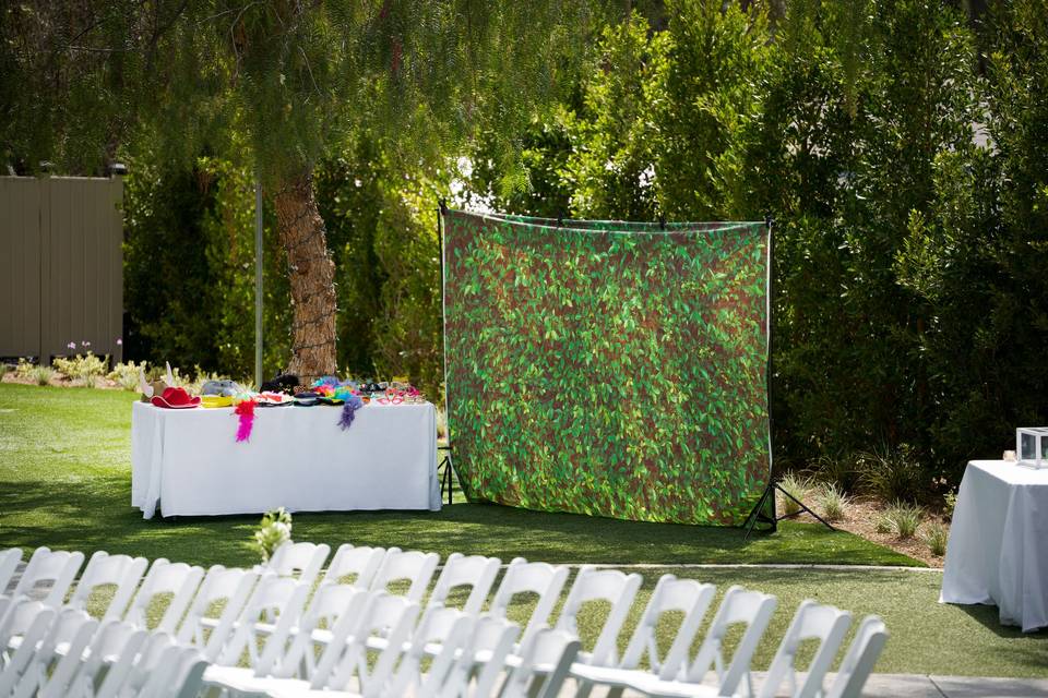Photobooth backdrop