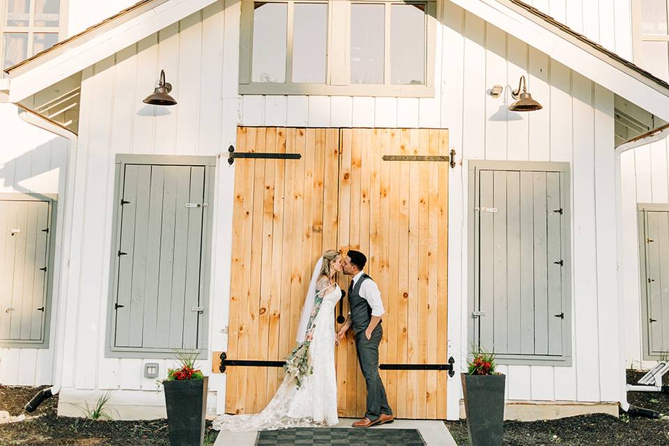 Front door kisses