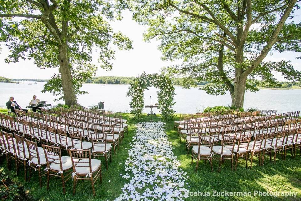 Outdoor wedding