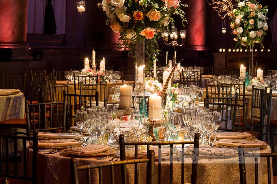 Raised centerpiece