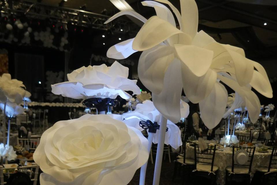 Black-and-white gala