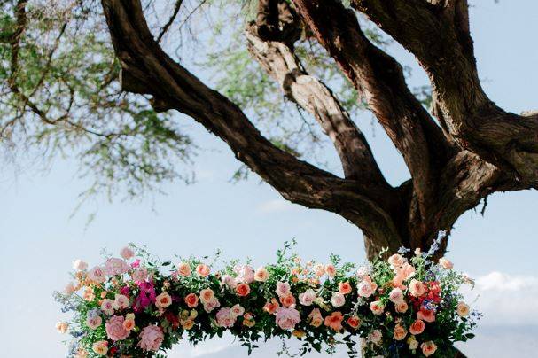 Pastel Floral Arch