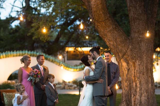 Wedding kiss