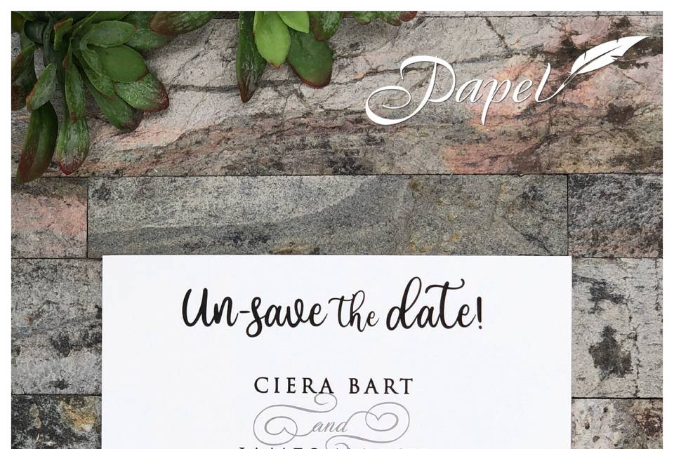 Un-save the Date