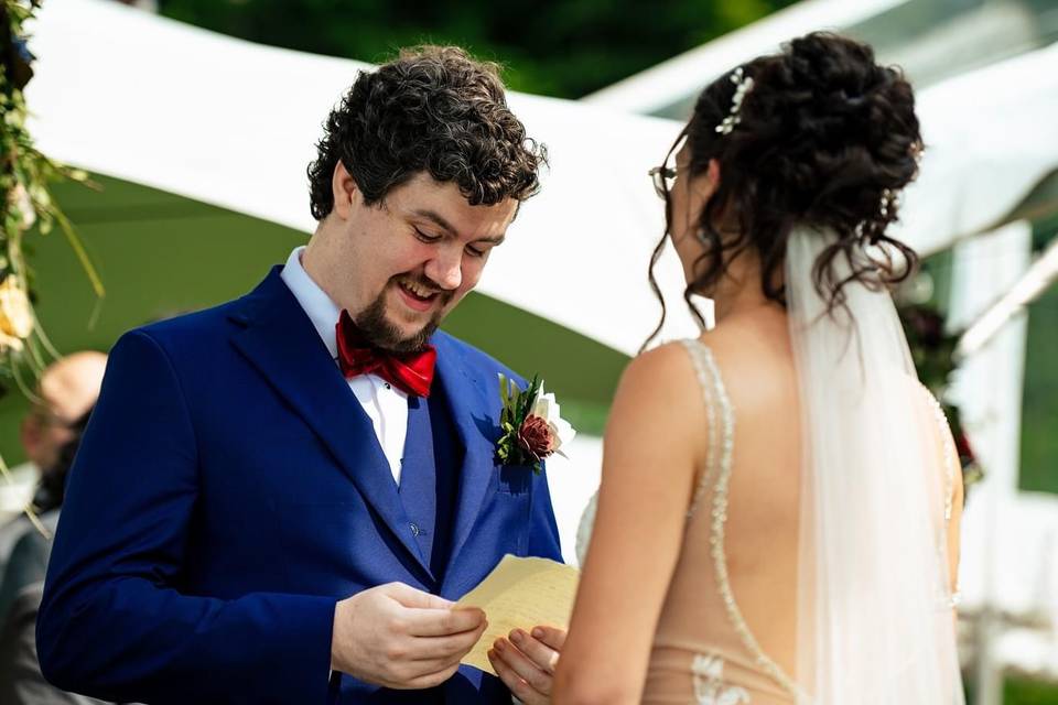 Vow Reading- Hot Springs NC