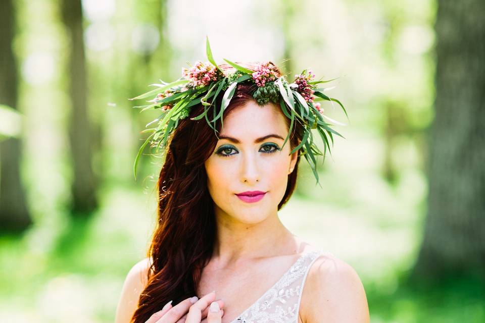 Boho flower crown