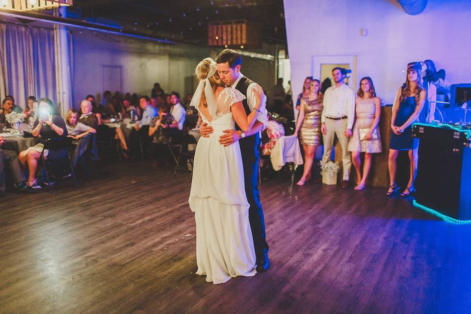 Couple dancing