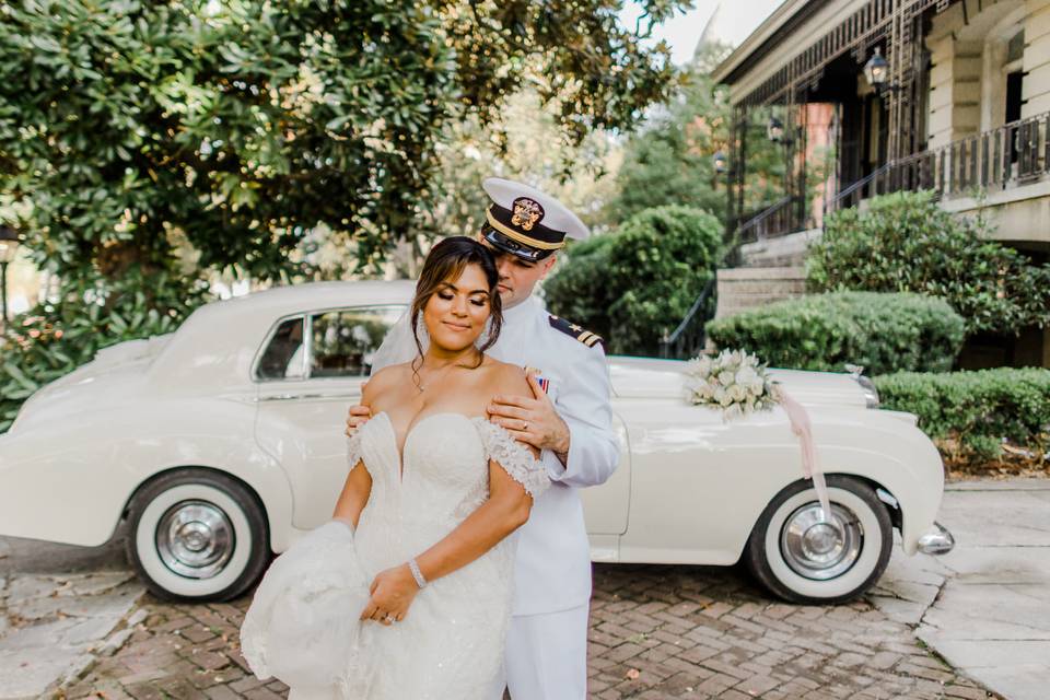 An officer and his bride