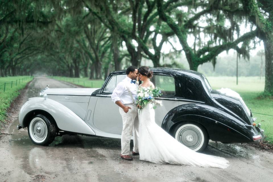 1952 Bentley at Wormsloe