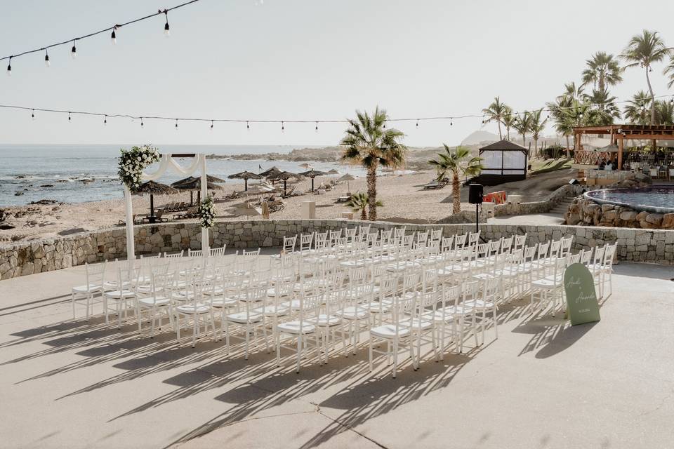 Las Estrellas Terrace Receptio
