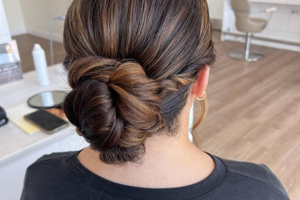 Bridal Bun Beautiful