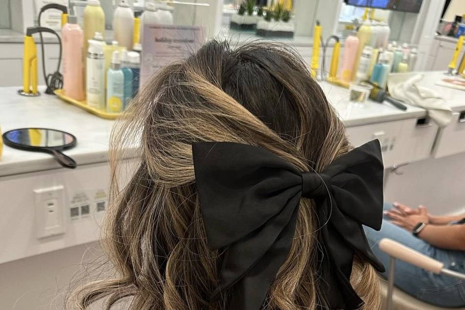 Add a bow for an elegant look