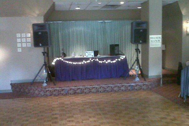 DJ setup
