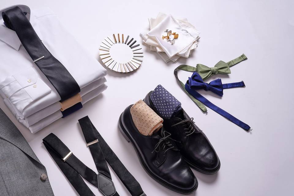 Wedding ties and accessories