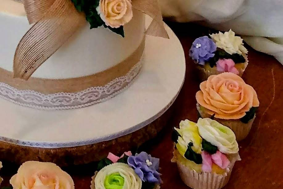 Buttercream florals