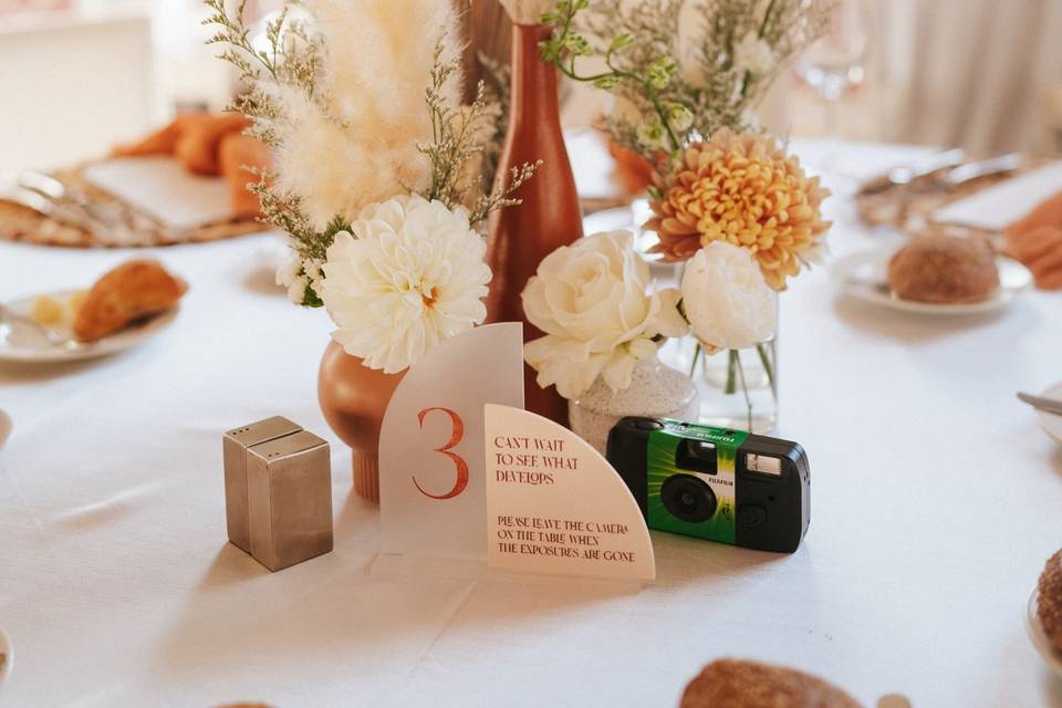 S&W | Custom Table Numbers