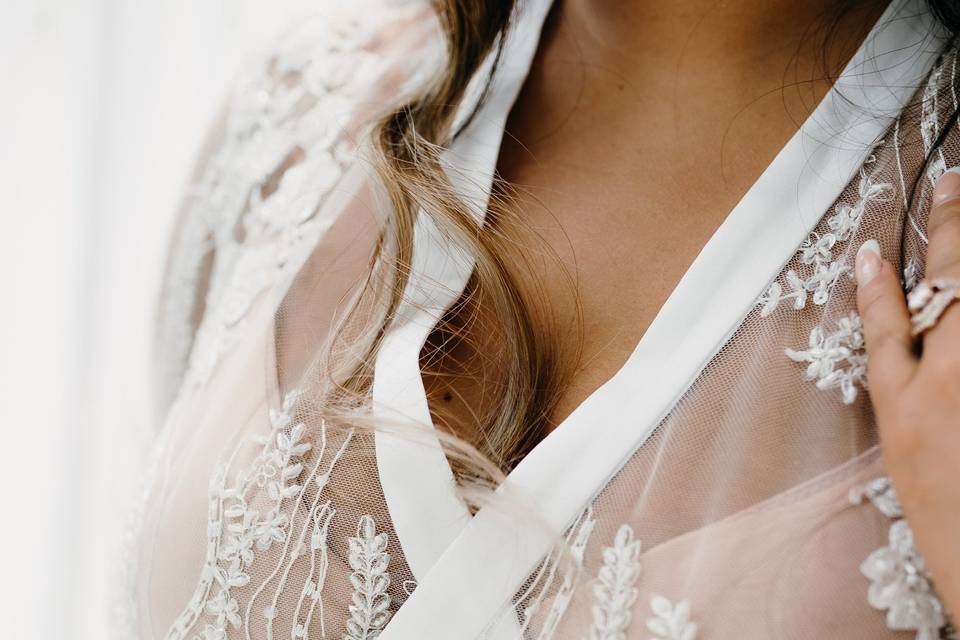 Lace detail