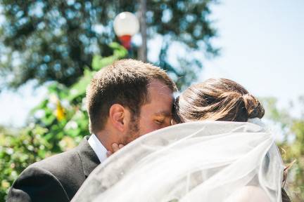 Couple kissing