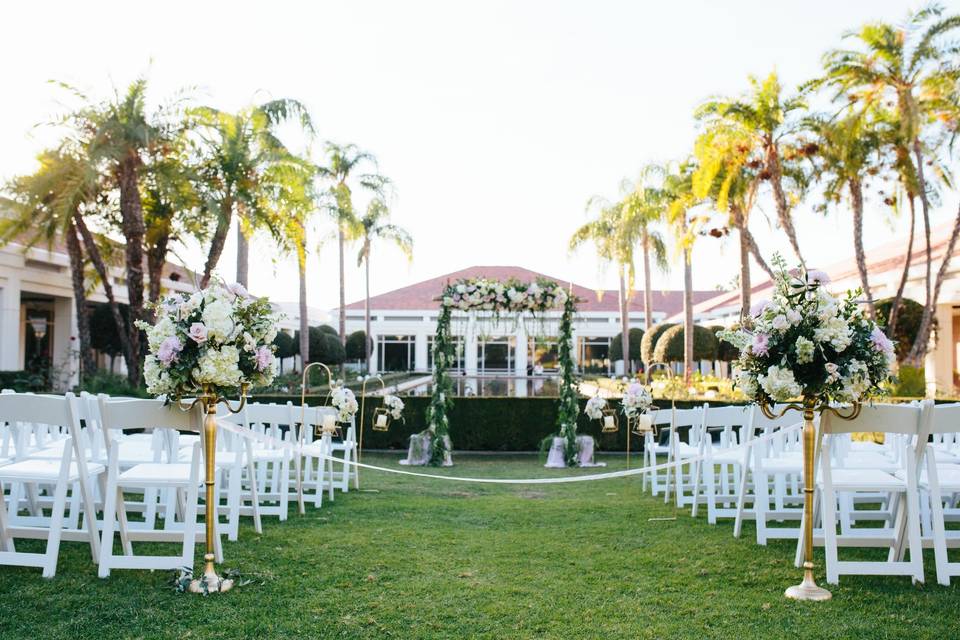 Outdoor ceremony