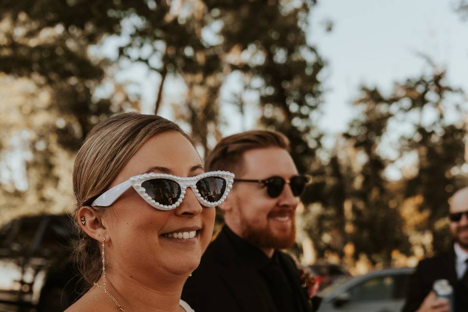 Bride and groom