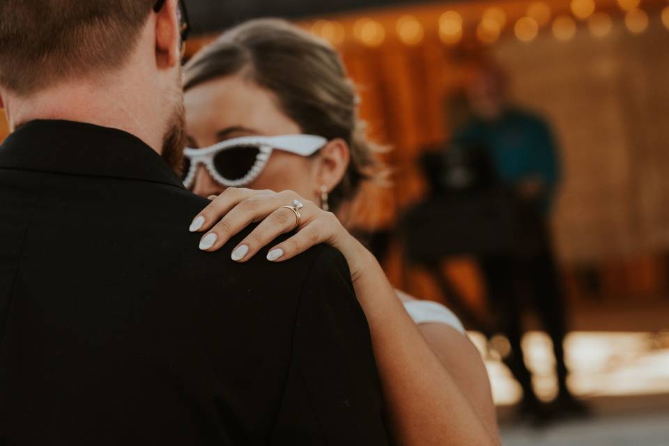 Bride and groom