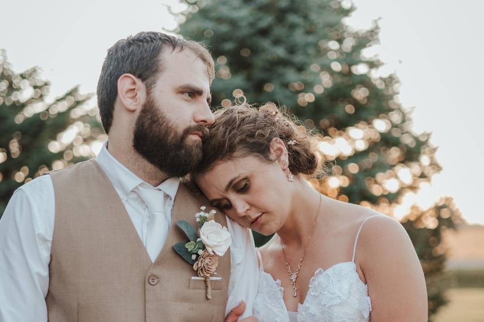 Bride and groom