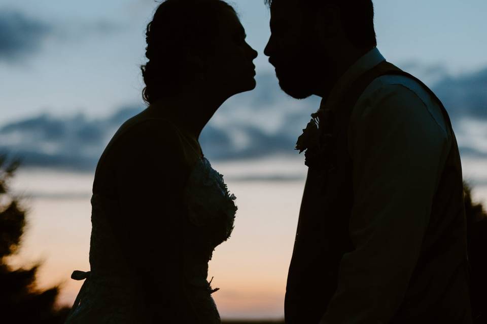 Bride and groom