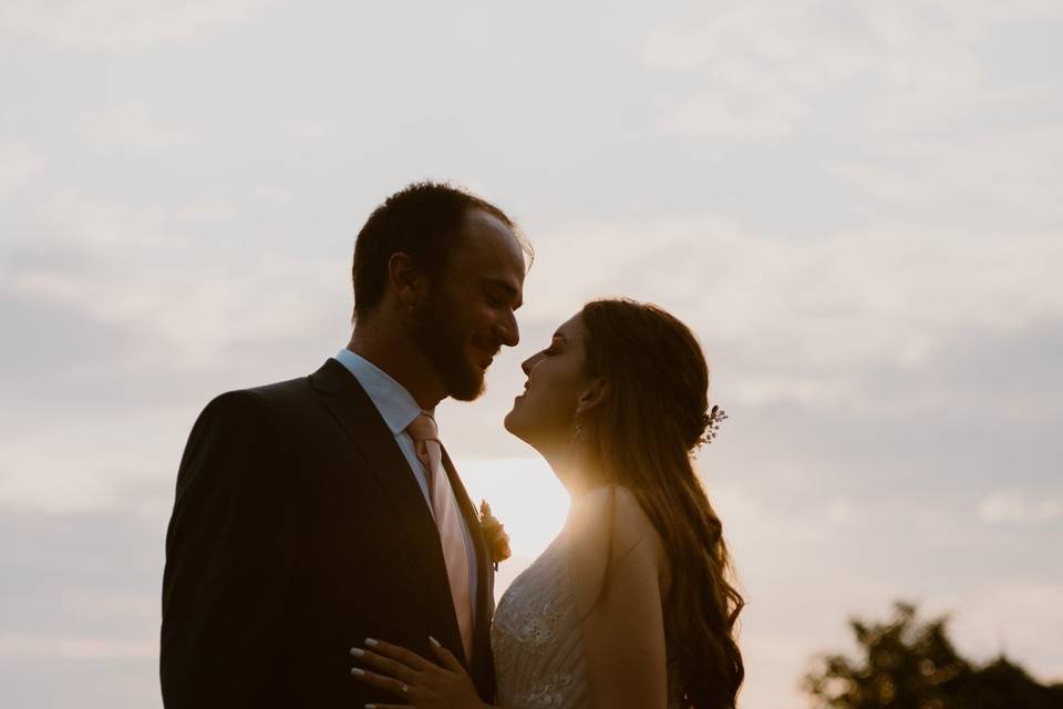 Bride and groom