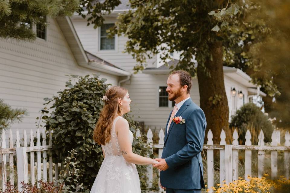 Bride and groom