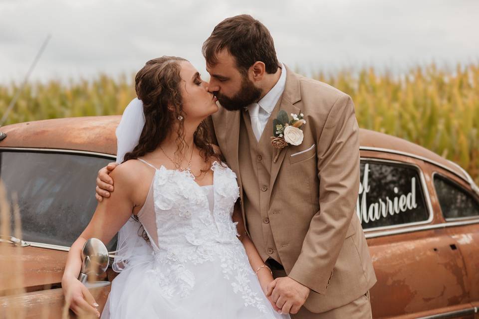 Bride and groom