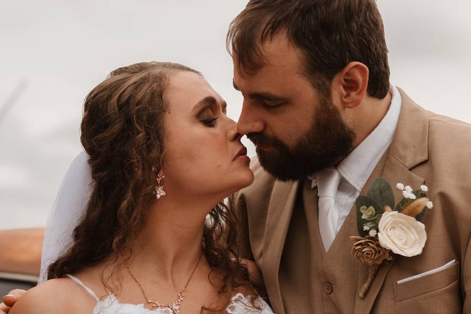Bride and groom