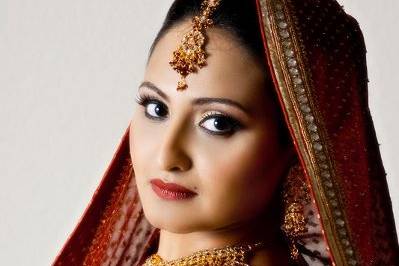 Indian/Pakistani bride by
http://www.makeupbyaliya.com/