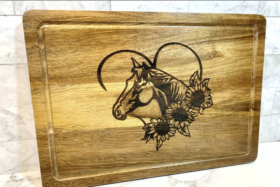 Wedding Cutting Board