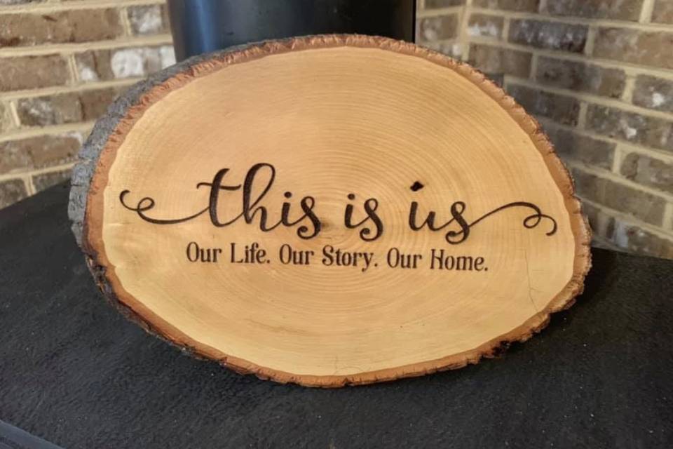 This Is Us Wedding Sign