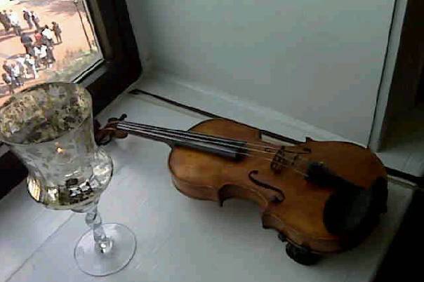 This is my 200 year old German Violin.