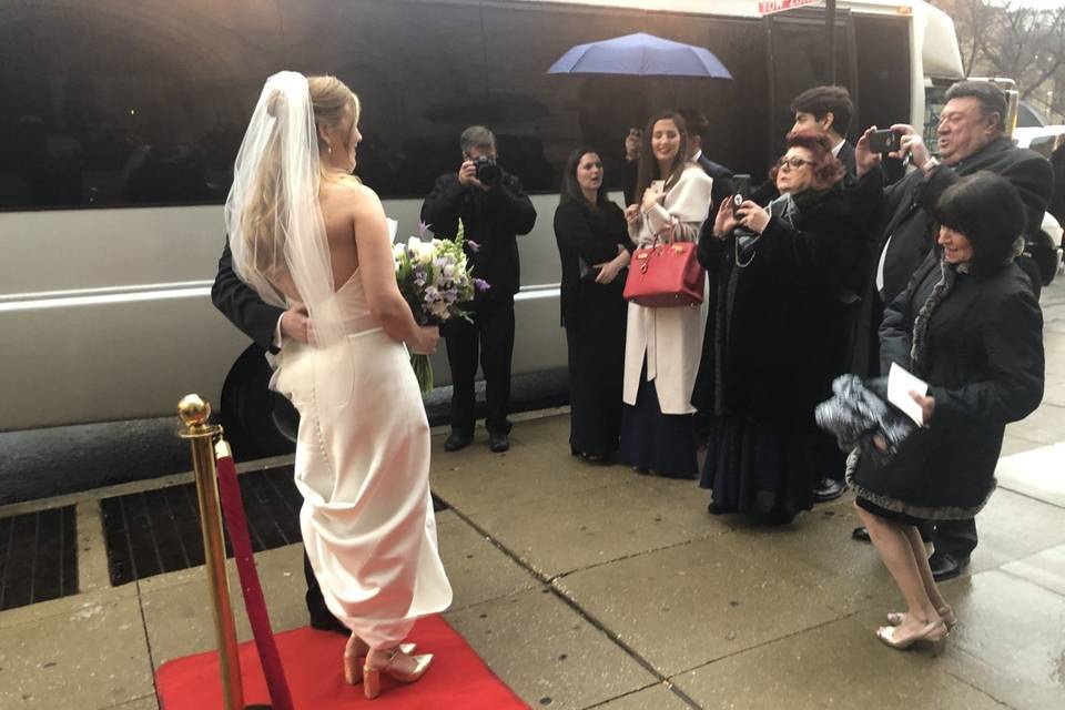 Red Carpet wedding