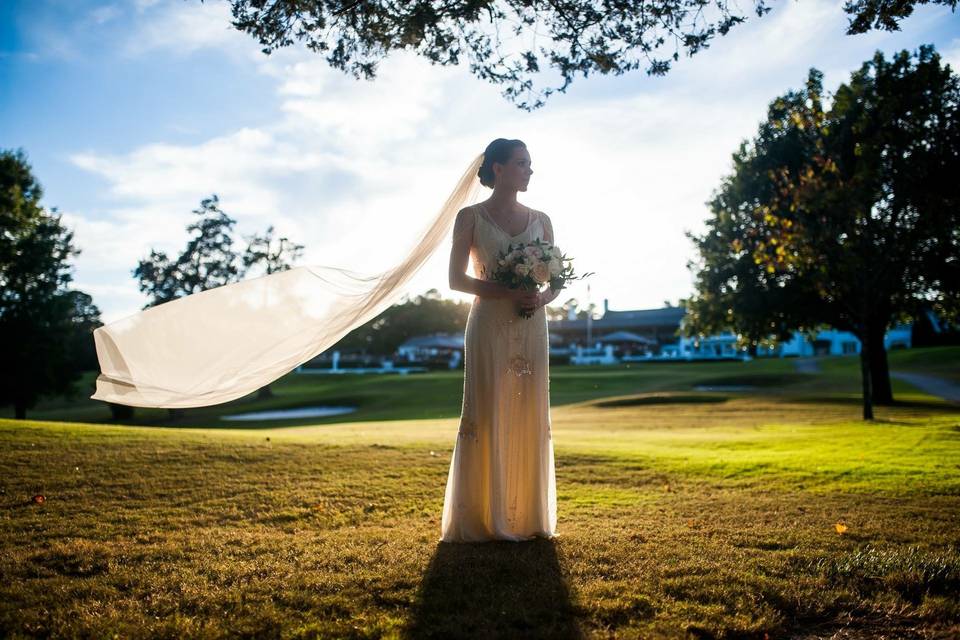 Stunning bride