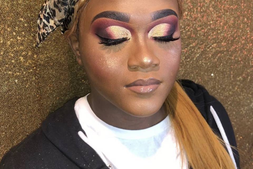 Half Ombre Cut Crease