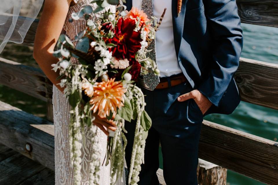 Moments before the ceremony