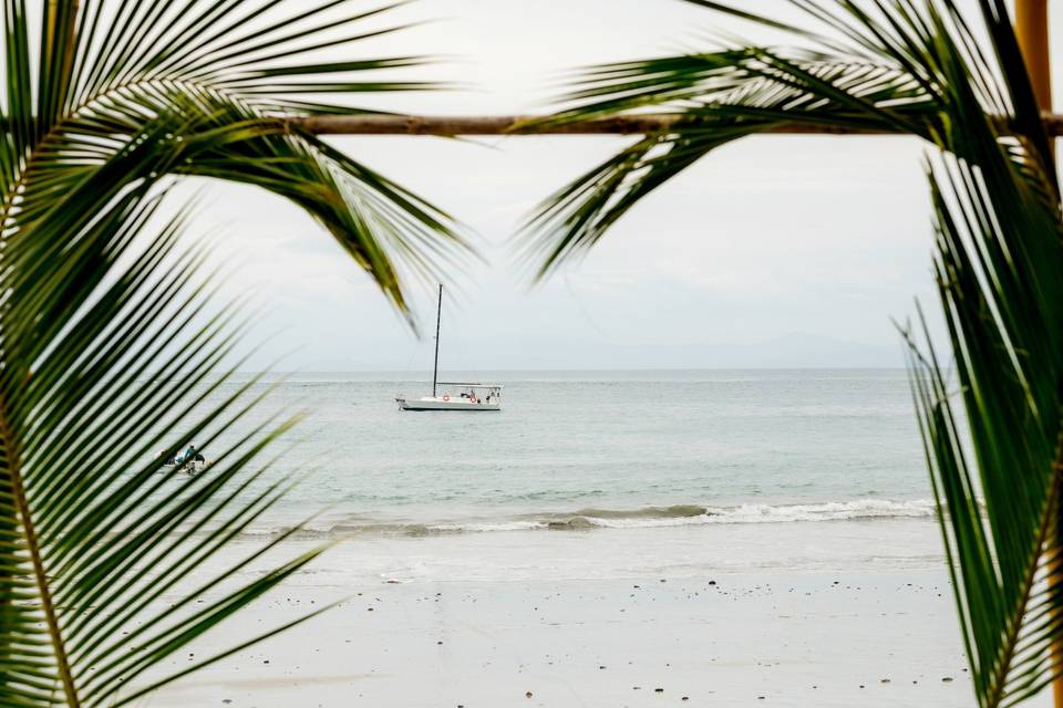 Wedding Arch with Catamaran