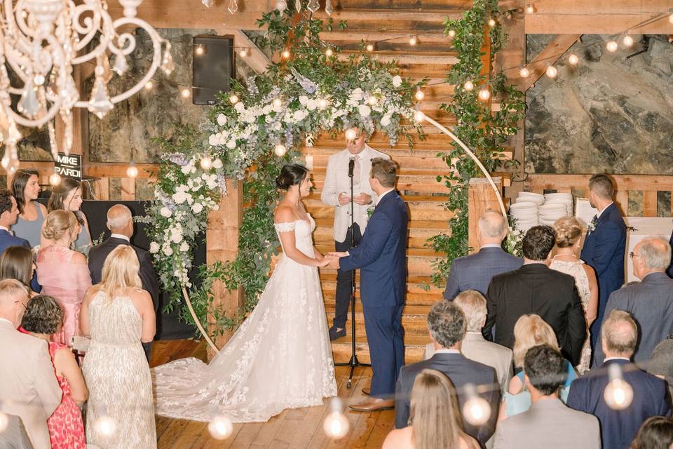 Statement Archway in the Barn