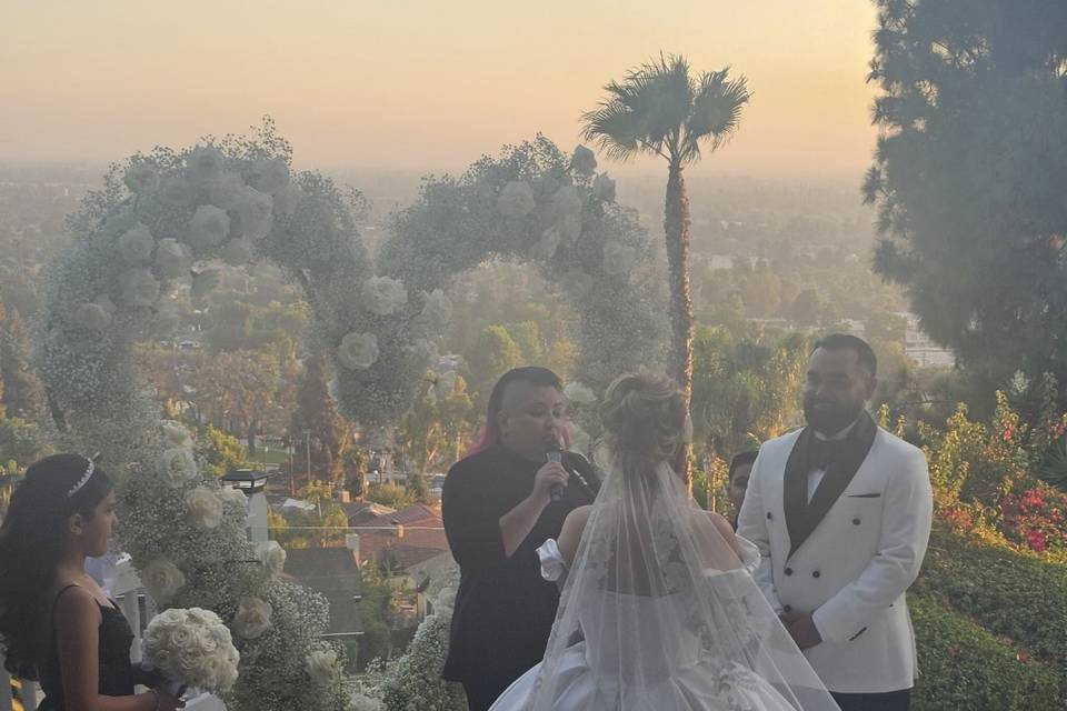 L.A wedding