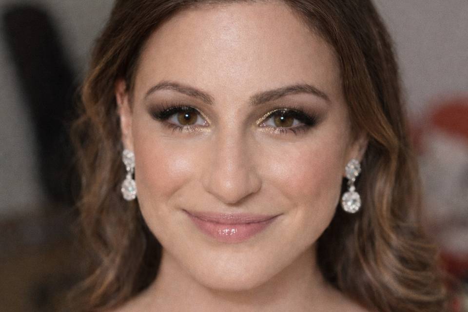 Happy bride