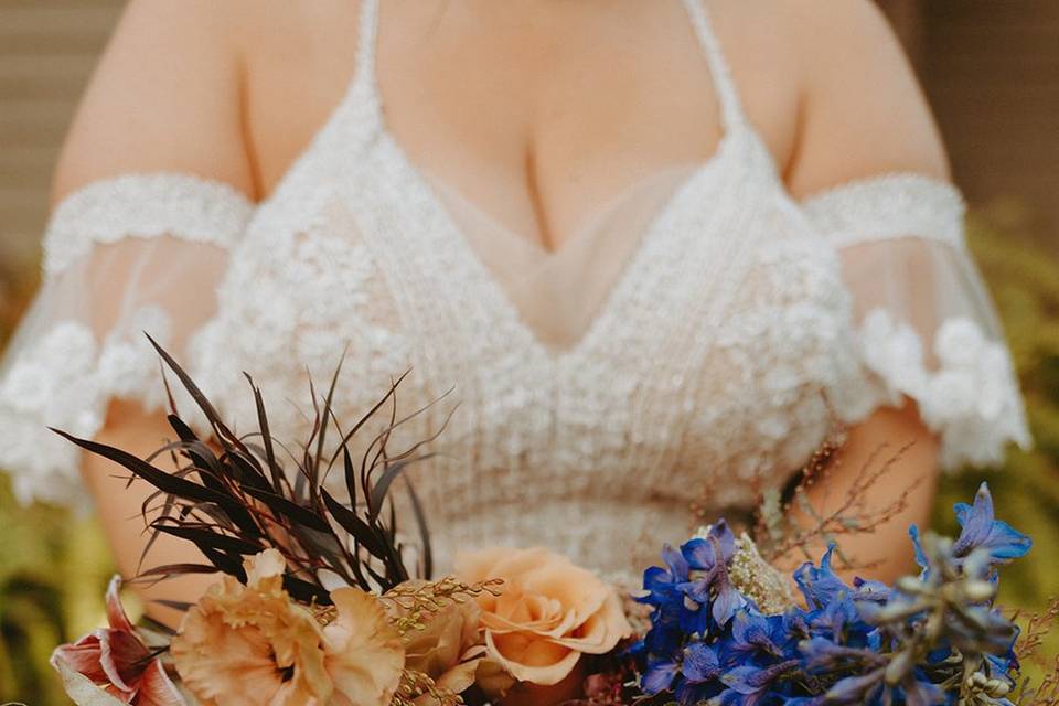 Dusk Inspired Bridal Bouquet
