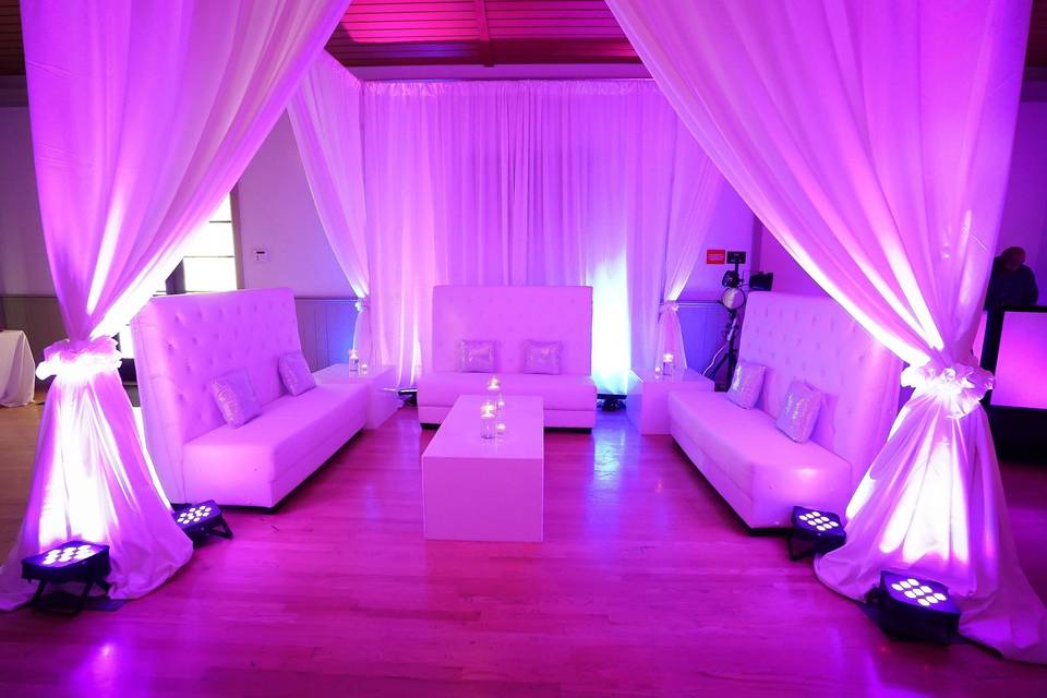 Wedding Furniture and Backdrop